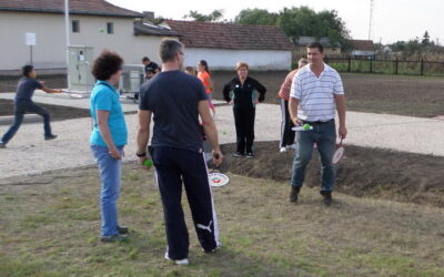 Sportfoglalkozás és mediball bemutató Füzesgyarmaton